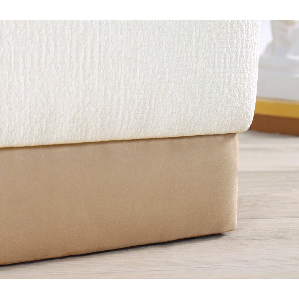 Borgot - Kremasti Pouf slika 5