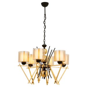 Av-4301-6S Gold Chandelier