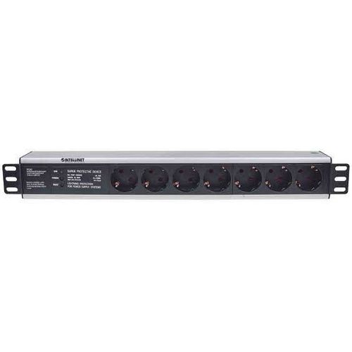 Intellinet PDU letva 19" 1U Rackmount 7-Output, 3m, Black slika 1