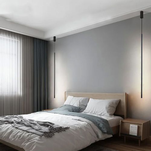 Stropni luster LED APP1413-C BLACK 100cm slika 3