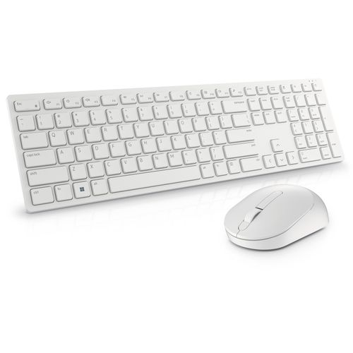 DELL KM5221W Pro Wireless US tastatura + miš bela slika 2