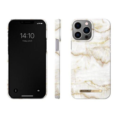 iDeal of Sweden Maskica - iPhone 13 Pro Max - Golden Pearl Marble slika 1