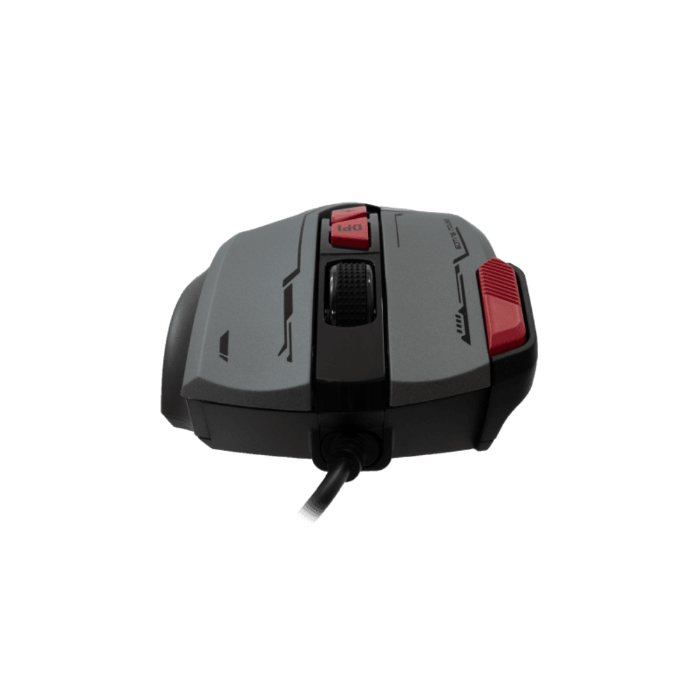 Baracuda Miš BGM-047 MANTA / 12.800 dpi, sivi slika 3