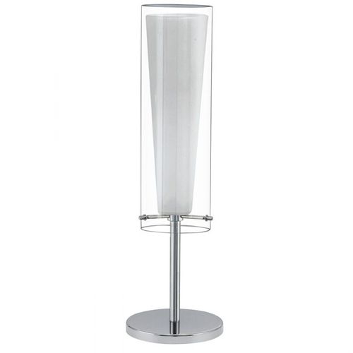 Eglo Pinto stona lampa/1 e27 1x60w hrom/bistro/belo  slika 1