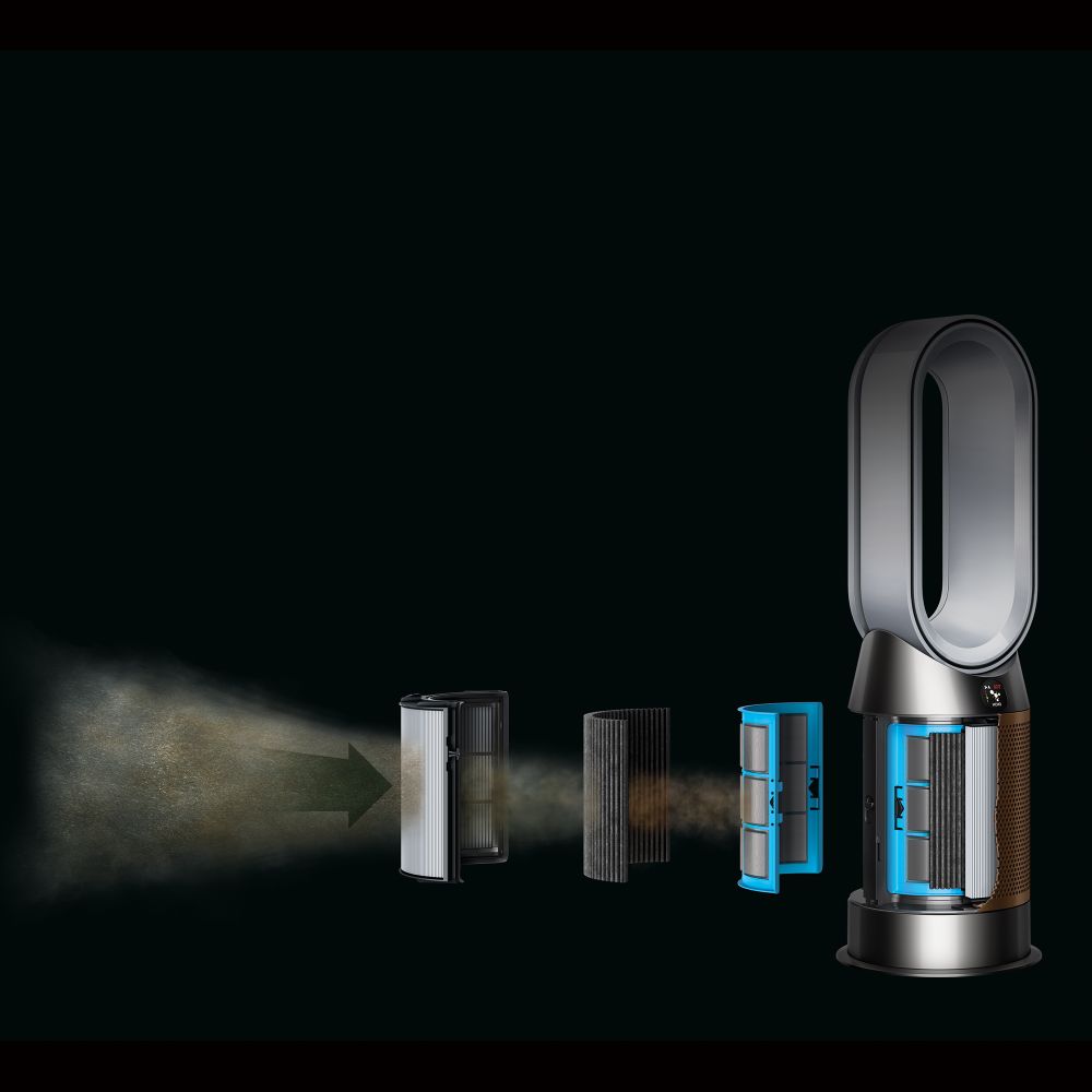 Dyson pročišćivač, grije i hladi Pure Hot & Cool Formaldahyde HP09 Nickel/Gold slika 3