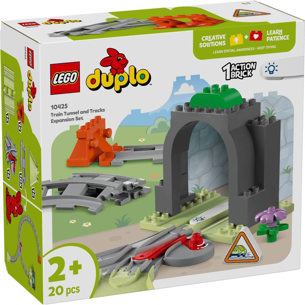 LEGO 10425 Proširenja: Željeznički tunel i pruga slika 1
