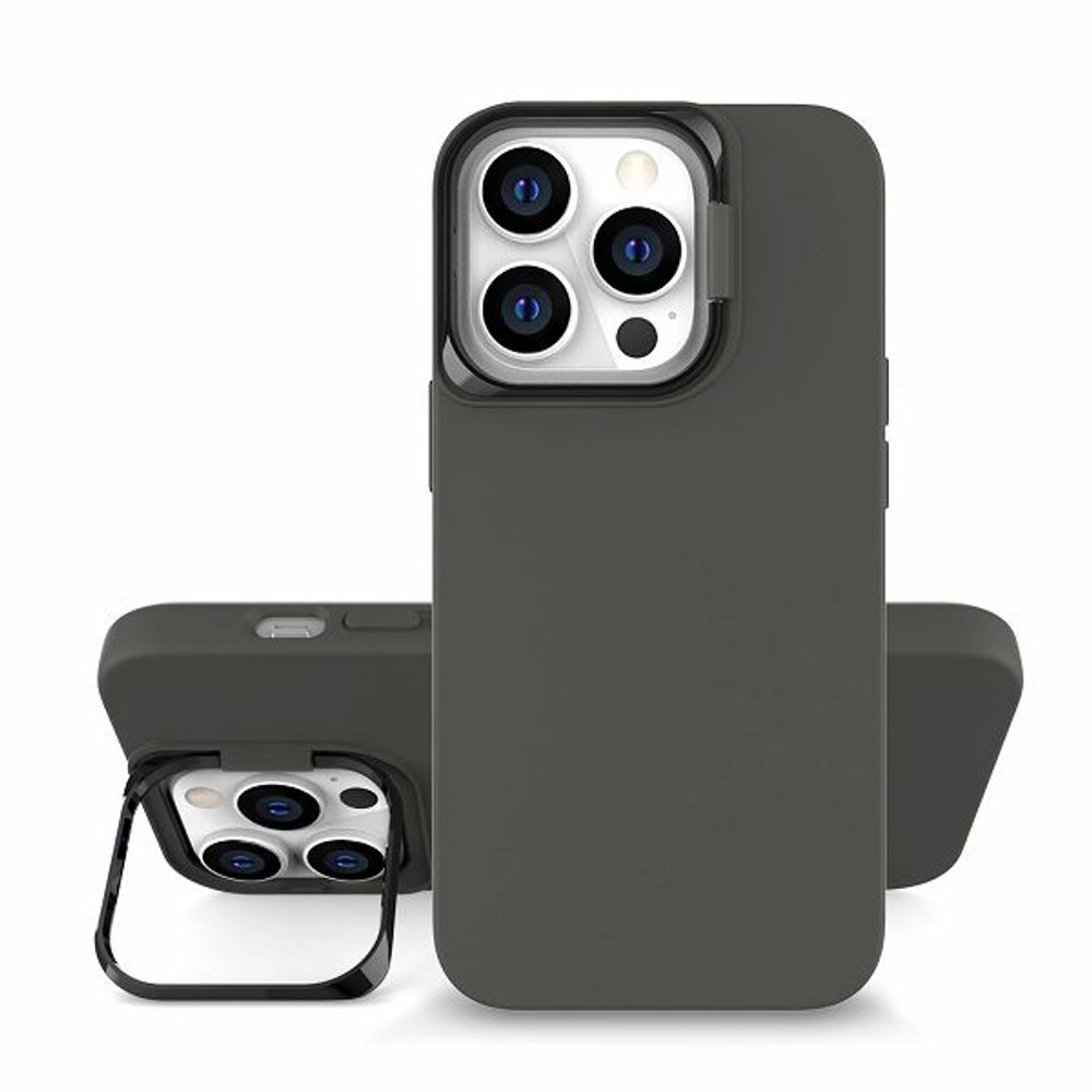 MM TPU IPHONE 15 PLUS - DROP-PROOF CAPSULE grafit slika 1