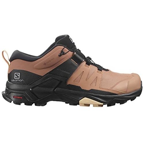 Tenisice salomon x ultra 4 gore-tex mocha mousse/black/almond cream slika 1