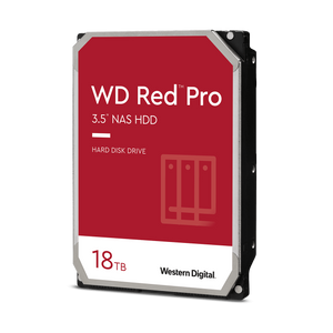 WD hard drive 18TB SATA3, 6Gb / s, 7200, 512MB RED PRO