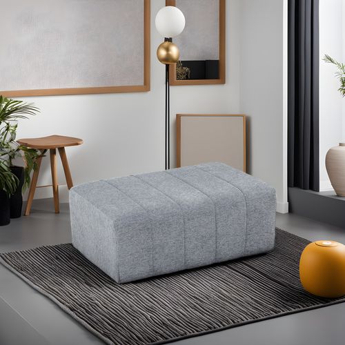 Beyza - Grey Grey Pouffe slika 1