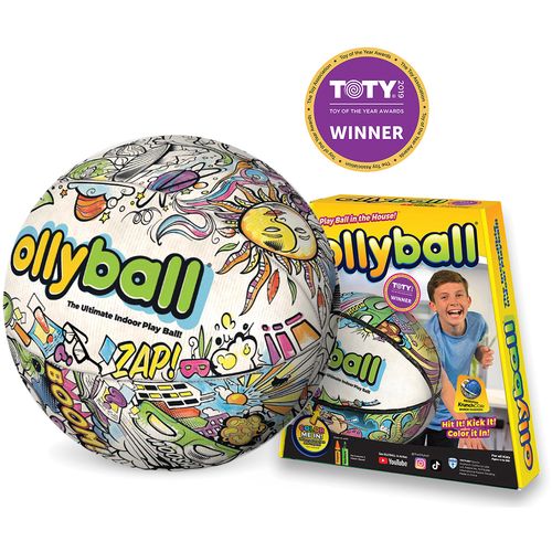 OLLY BALL - Lopta za bojanje i  igru indoor slika 1