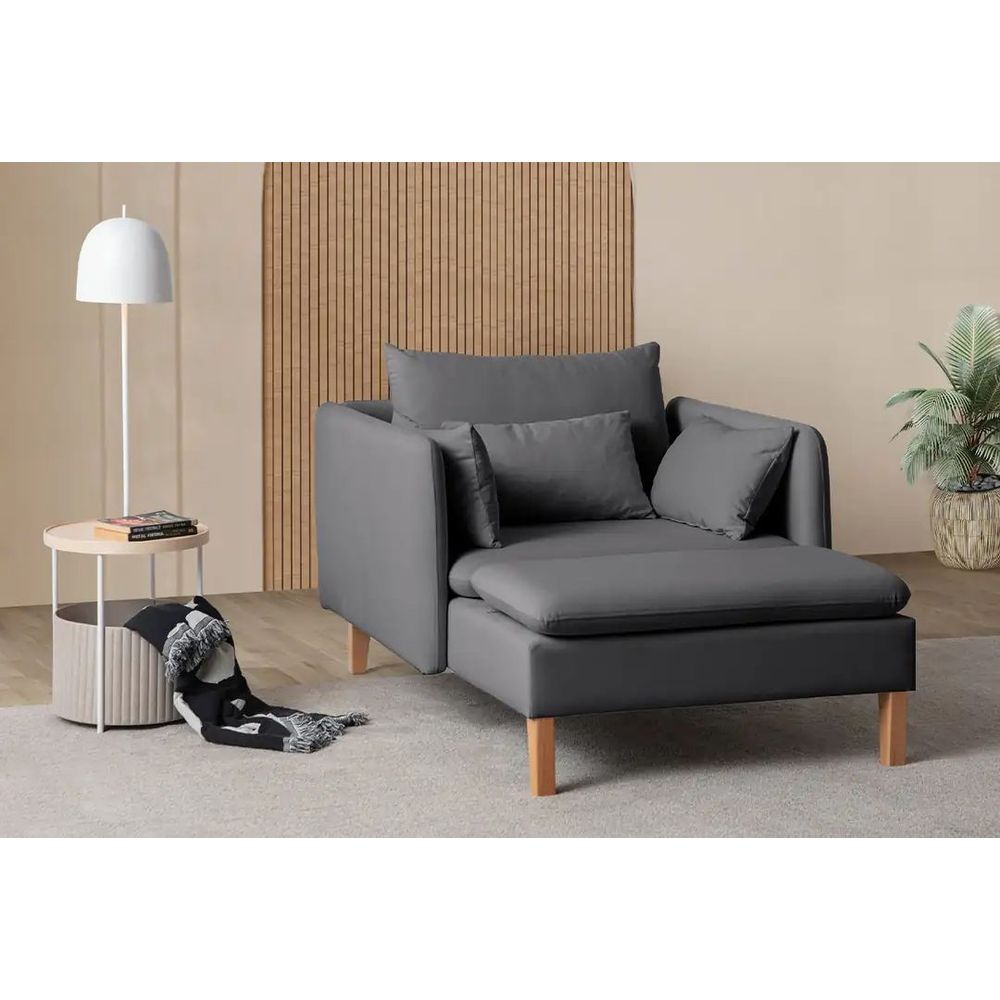 Wing Chair Flexy - Antracitna boja slika 2