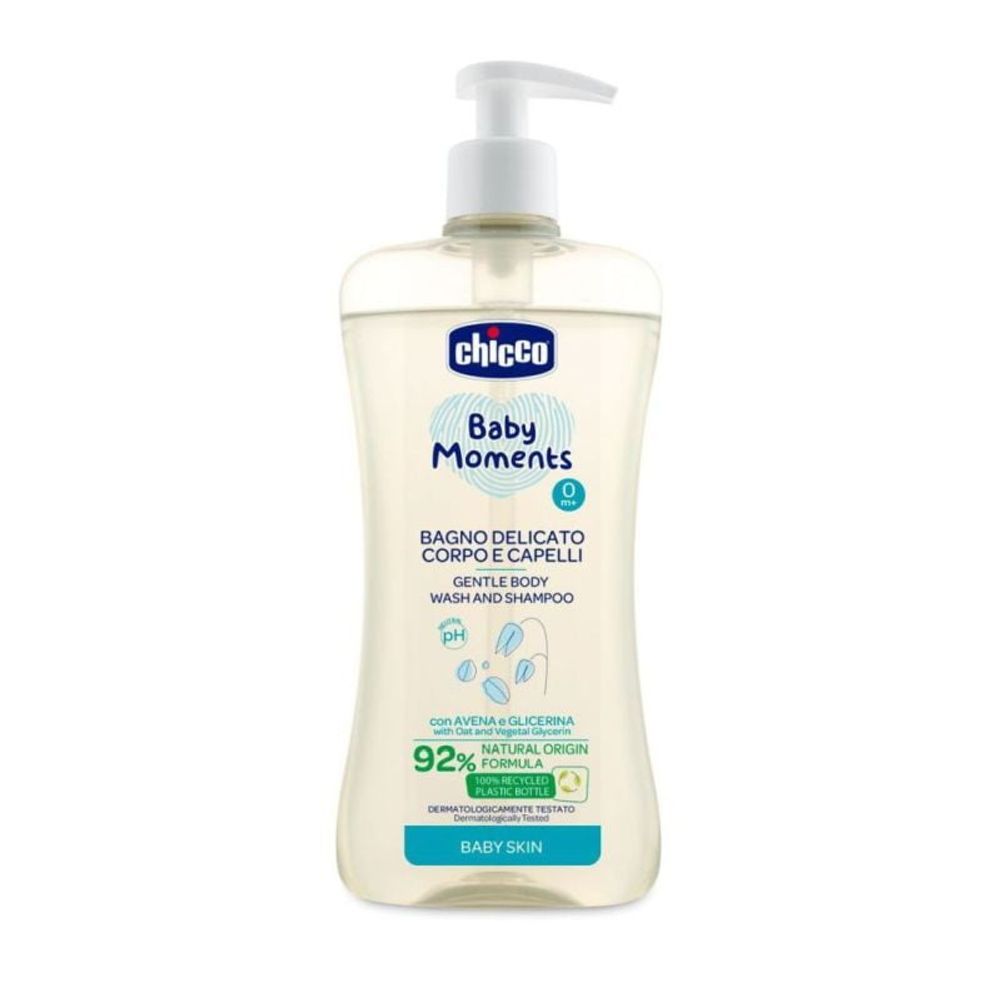 Chicco Kupka za tijelo i kosu Baby Moments 500ml slika 1