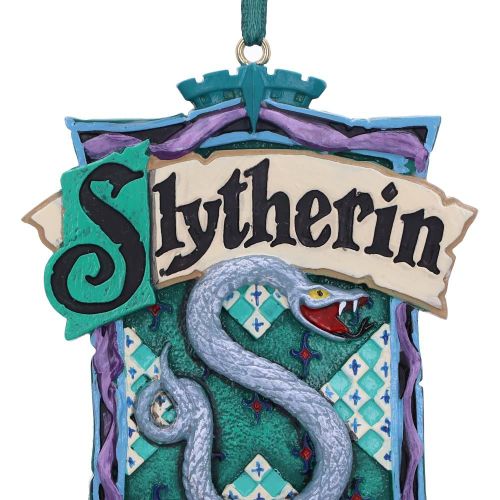 Nemesis Now Harry Potter Slytherin Grb Viseći Ukras 8 cm slika 5