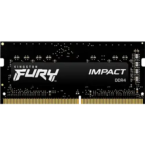 Memorija SODIMM DDR4 16GB 3200MHz Kingston Fury Impact KF432S20IB/16 slika 1
