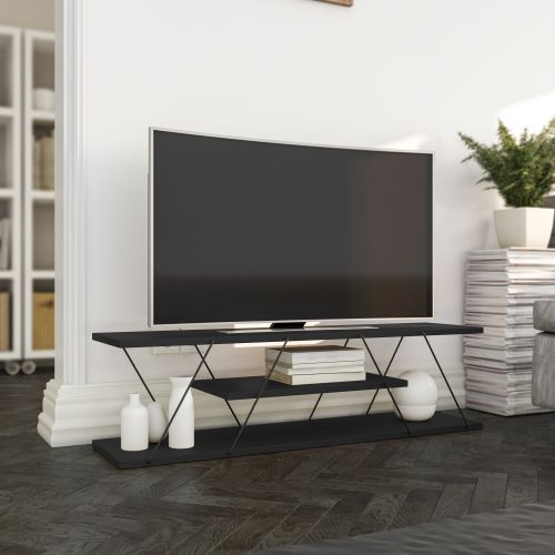 Canaz - Anthracite, Grey AnthraciteGrey TV Stand slika 1