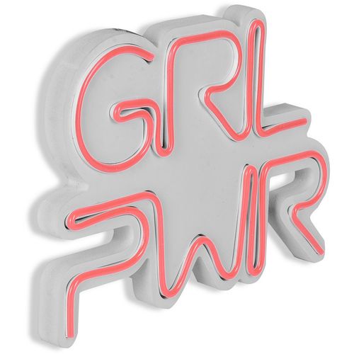 Wallity Zidna dekoracije svijetleća GRLPWR, Girl Power - Pink slika 16