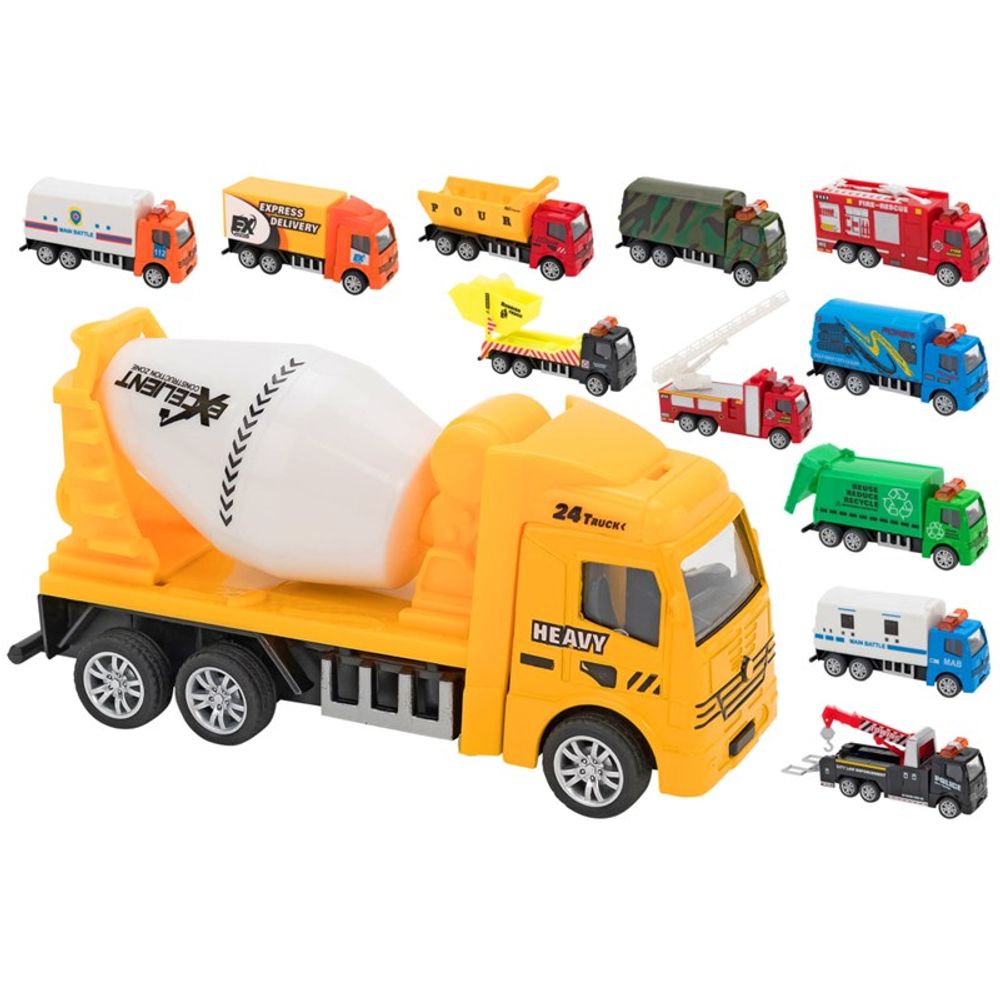 GLOBO Spidko Die Cast Građevinska vozila 1:55, Sorto slika 1