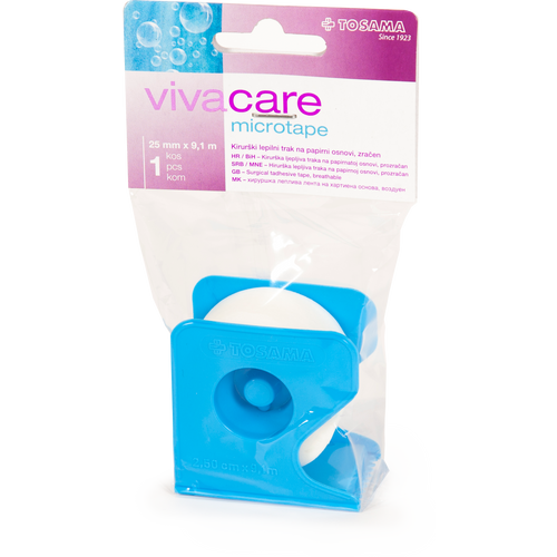 Vivacare Microtape 25mmx9,1m NOVO slika 1