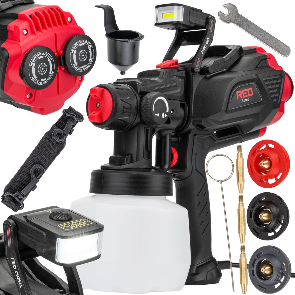 Pištolj za prskanje boje RED TECHNIC RTPDM0020 650W slika 1