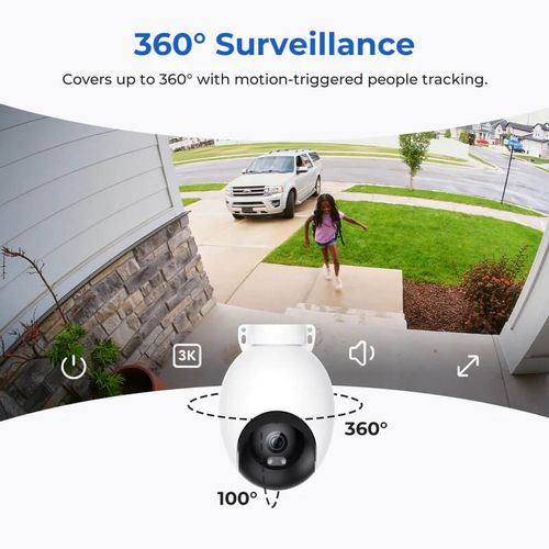 IMILAB EC6 3K Wi-Fi Outdoor Security Camera slika 6