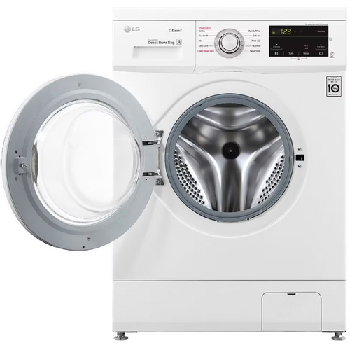 LG F4J3TS4WE Veš mašina, 8 kg, 1400 rpm, Inverter DirectDrive, Smart Diagnosis™, Dubina 55 cm slika 2