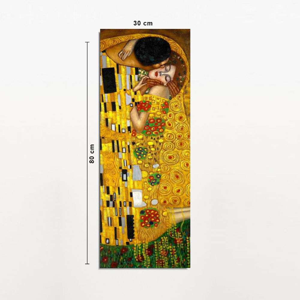 Dekorativna platna slika PC141 - The Kiss - Klimt style slika 4