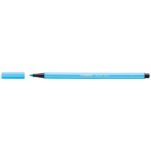 STABILO flomaster PEN 68 NEON PLAVA slika 1