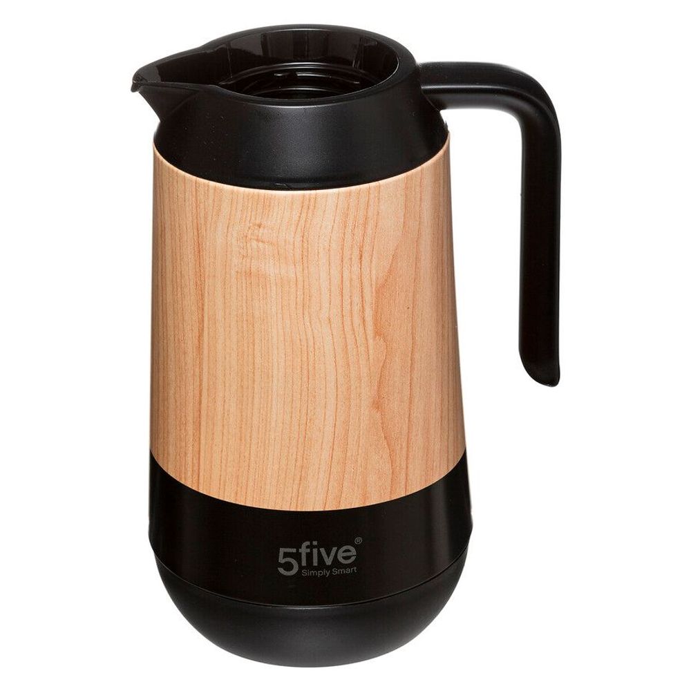 Five izotermni bokal 1l inox natur/crno 17x14x26cm slika 2