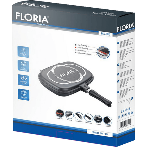 Floria Dvostruka grill tava - ZLN7019 slika 4