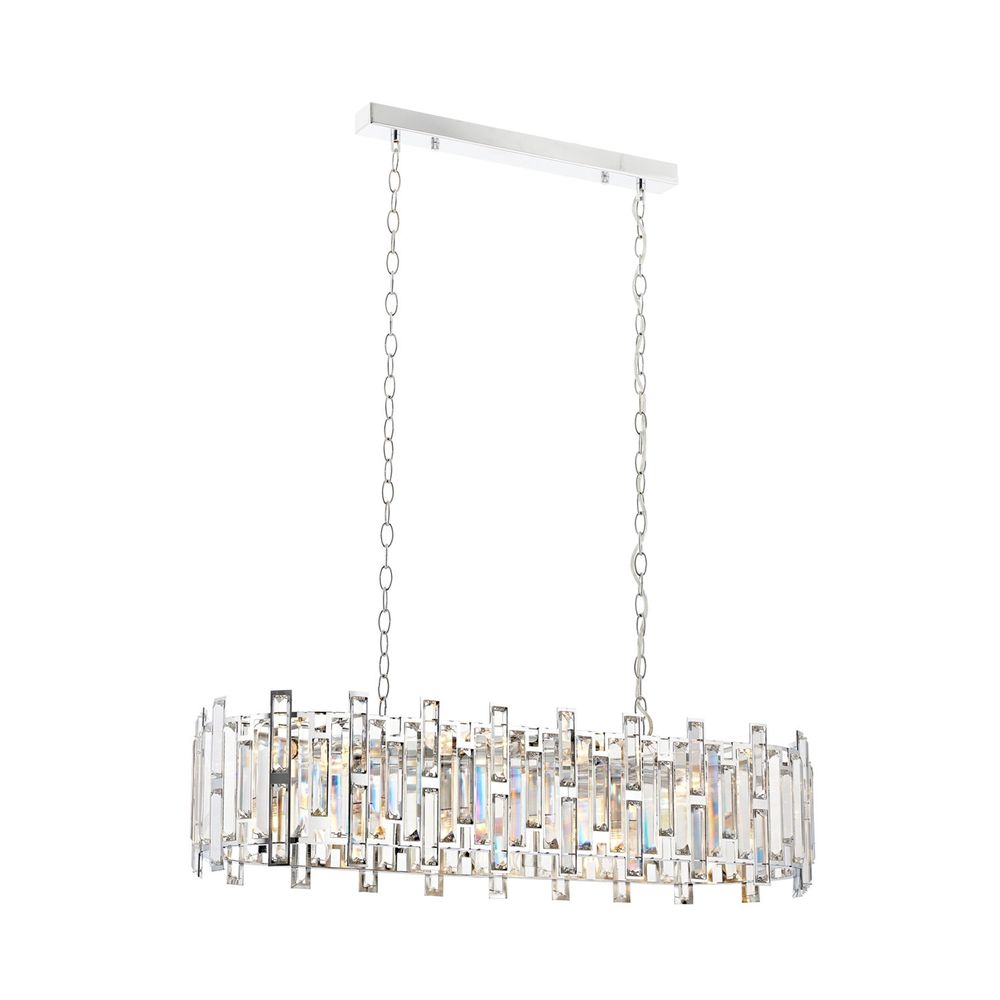 Kristalni Luster Av-4307-K30X90 Chrome slika 1