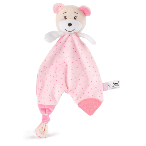 Amek tješilica Bear 28 cm - Pink slika 1