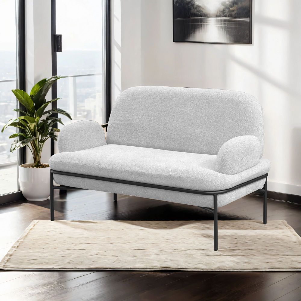 Dvosjed Sofa Aster - bijela boja slika 2