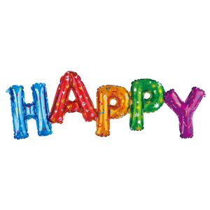 HS-NHP47 Folijski balon Happy 120 cm