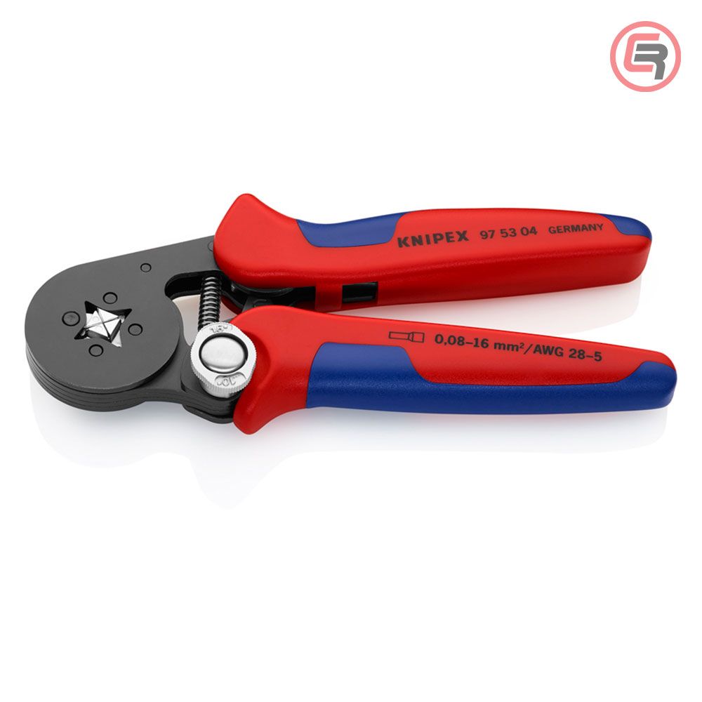Knipex Kliješta Samopodešavajuća Za Kvadratno Presanje Čahura 0,08-10 / 16 mm2 - 97 53 04 slika 1