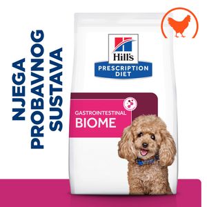 Hill's Prescription Diet Gastrointestinal Biome Mini Hrana za Pse s Piletinom, 1 kg
