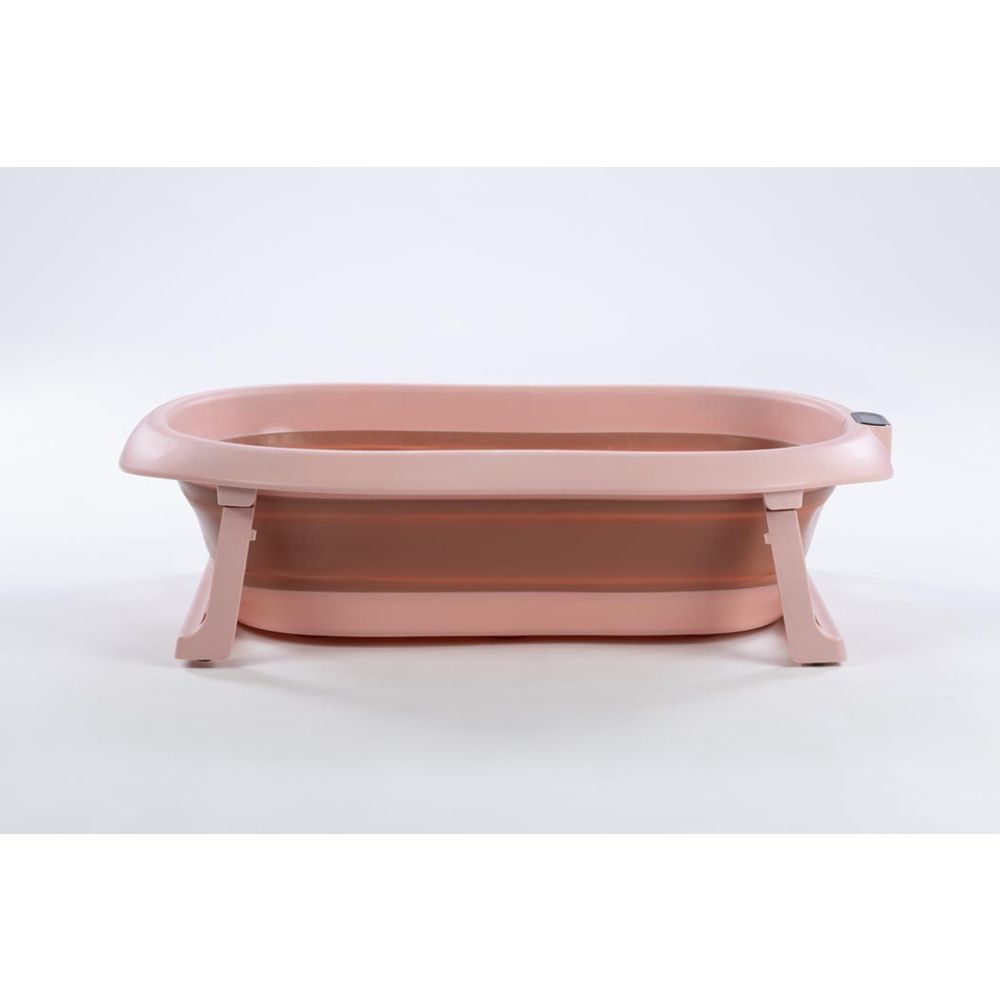 Sklopiva kadica s podlogom i termometrom dark pink slika 6