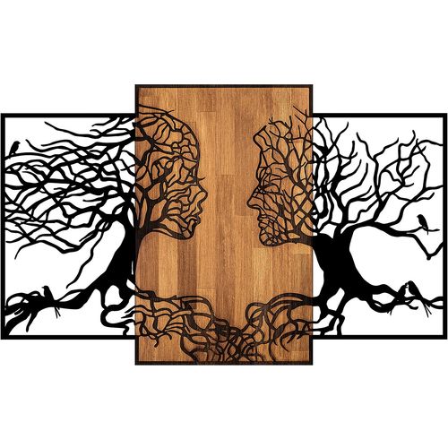 Wallity Tree Love - 312 Black
Walnut Decorative Wooden Wall Accessory slika 4