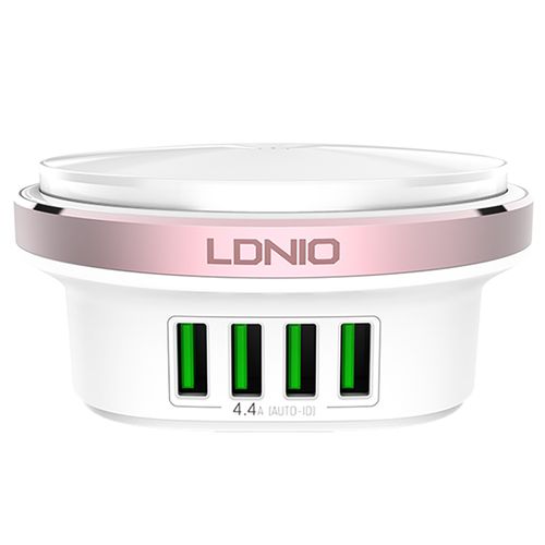 LDNIO 4 Ports USB Charger 5V/4.4A/22W A4406, bijela slika 2