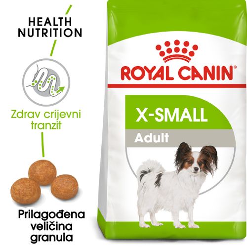 ROYAL CANIN SHN Extra Small Adult, potpuna hrana za odrasle pse jako malih pasmina (do 4 kg) starije od 10 mjeseci, 1,5 kg slika 4