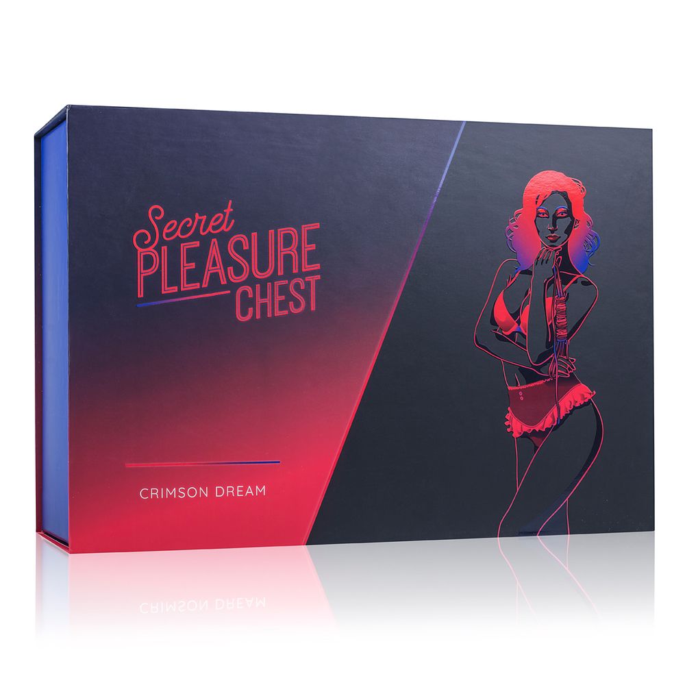 Komplet Secret pleasure Chest - Crimson Dream slika 12