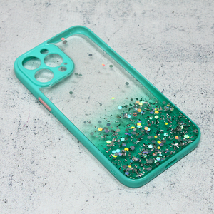 Torbica Frame Glitter za iPhone 13 Pro Max 6.7 mint