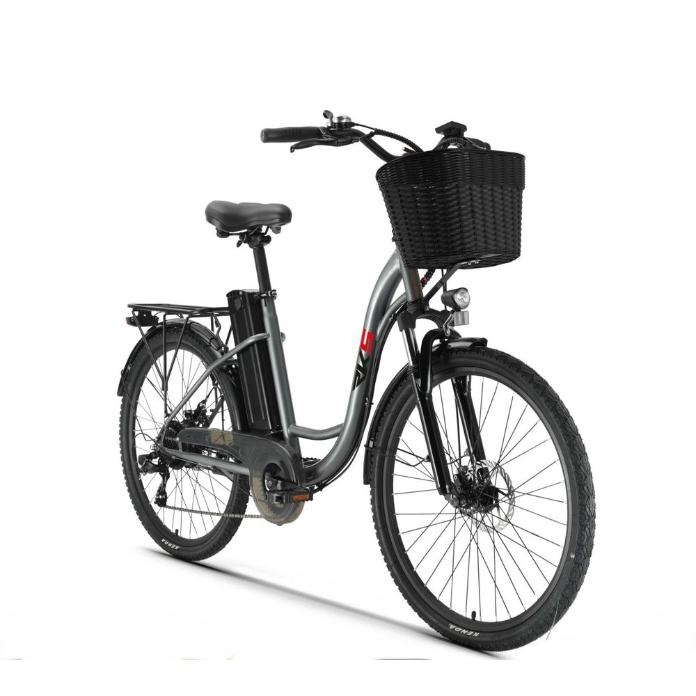 RKS Električni bicikl NE-10 250W 36V10Ah, Grey slika 1