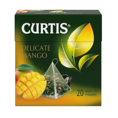 Curtis Delicate Mango - Zeleni čaj sa mangom, ananasom i laticama cveća, 20x1.8g 1516703 slika 2