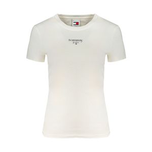 TOMMY HILFIGER WOMEN'S SHORT SLEEVE T-SHIRT WHITE