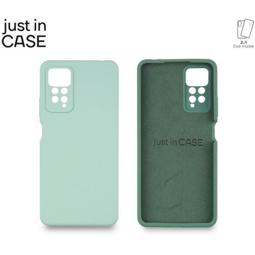 2u1 Extra case MIX PLUS paket ZELENI za Redmi Note 11 pro slika 3