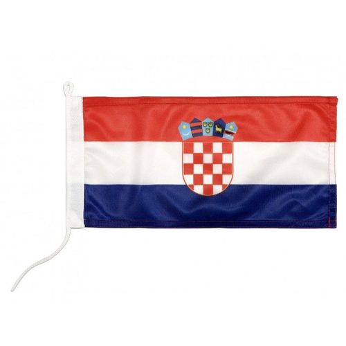 Zastava Republike Hrvatske 30x15 cm, brodska, mesh slika 2