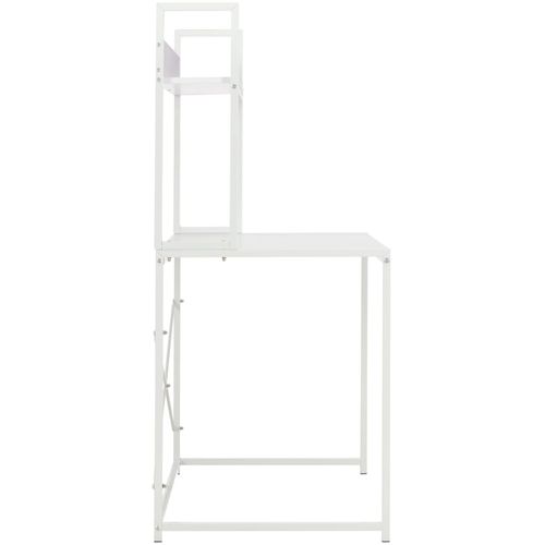 Stol za računalo bijeli 120 x 60 x 138 cm slika 19