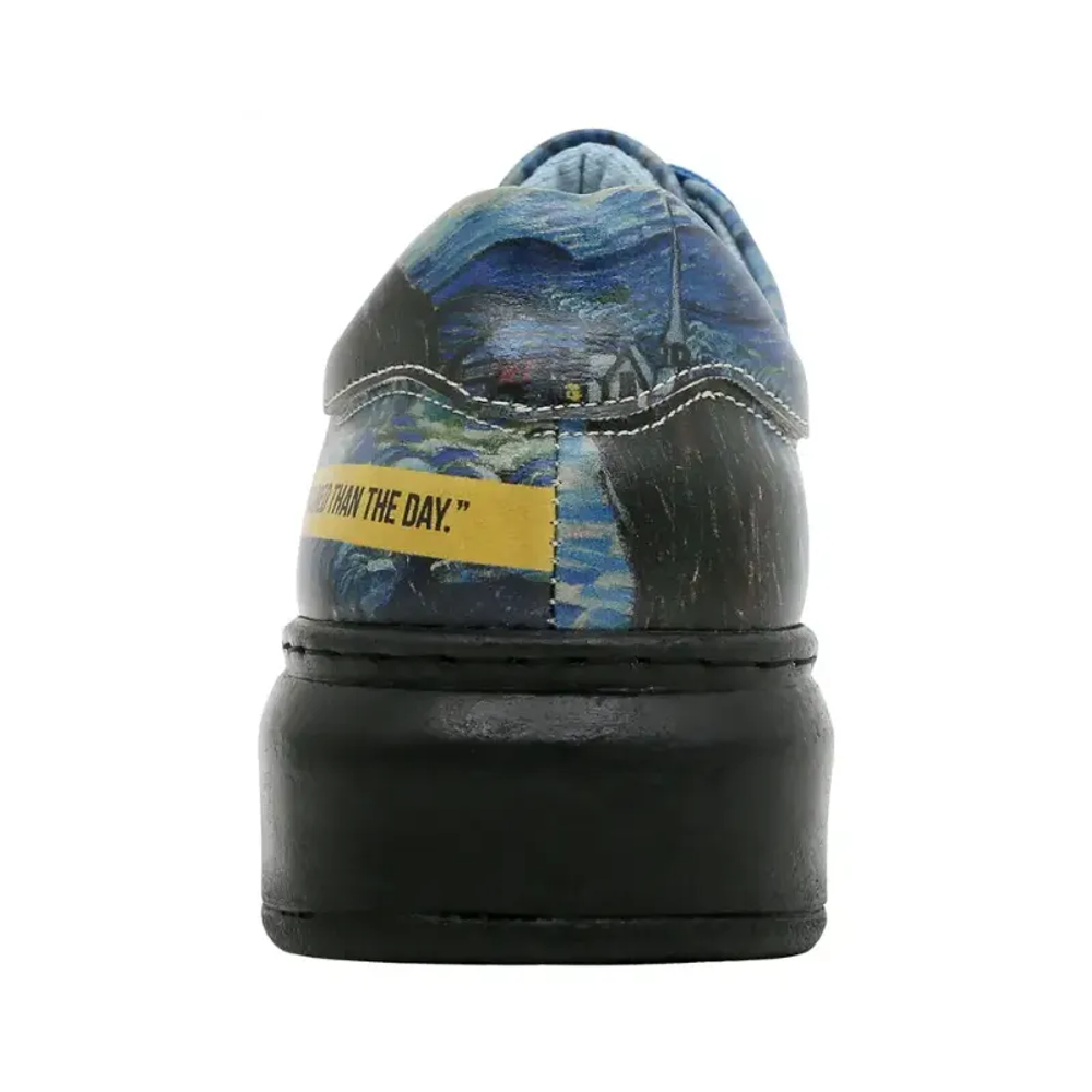 DOGO Ženske patike Myra Vincent Van Gogh The Starry Night slika 5