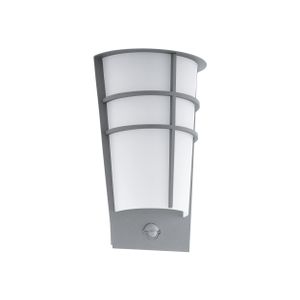 Eglo Breganzo 1 vanjska zidna/2, led, 2x2,5w, srebrna/bijela , sa senzorom 